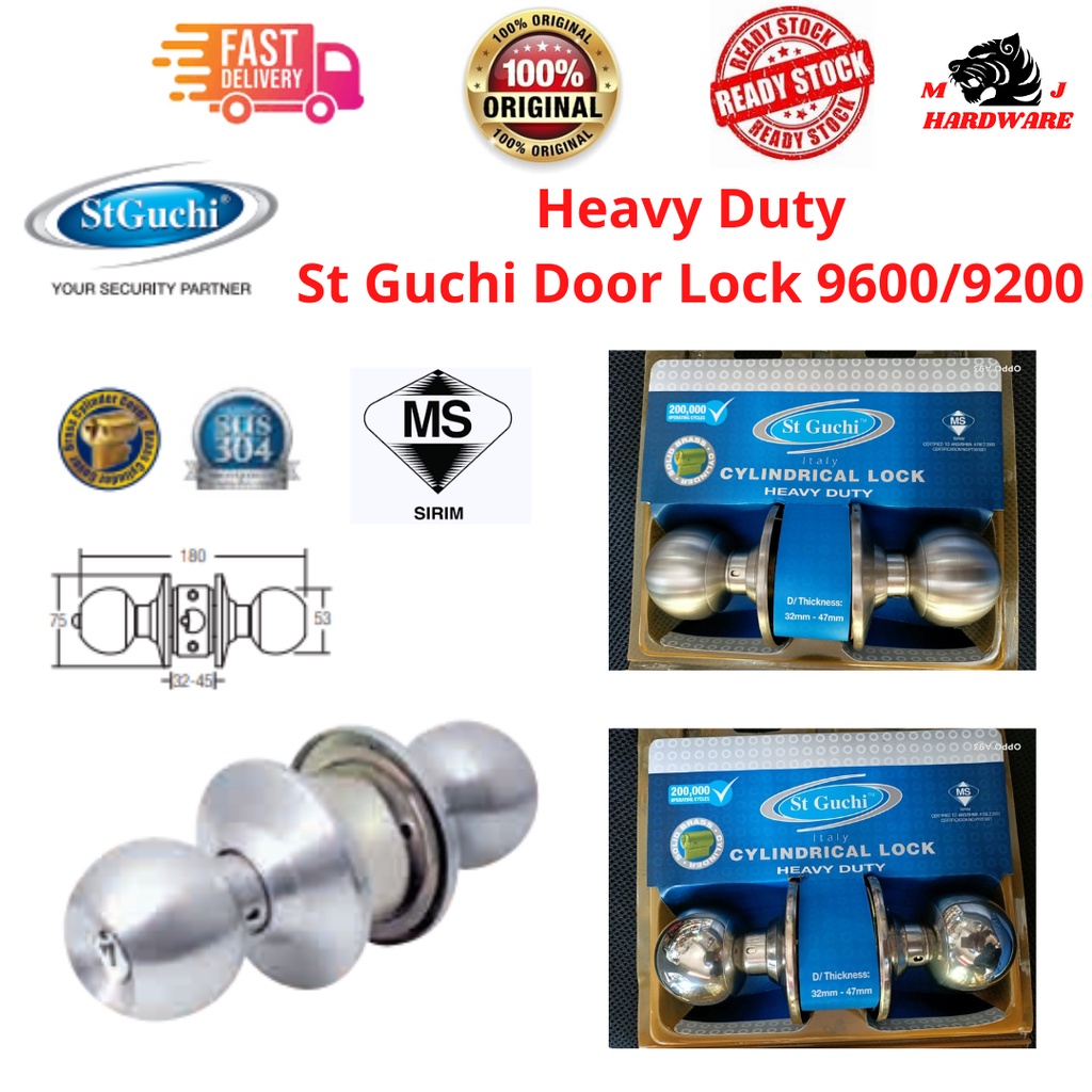 St Guchi Sgcd Sus Stainless Steel Heavy Duty Cylindrical