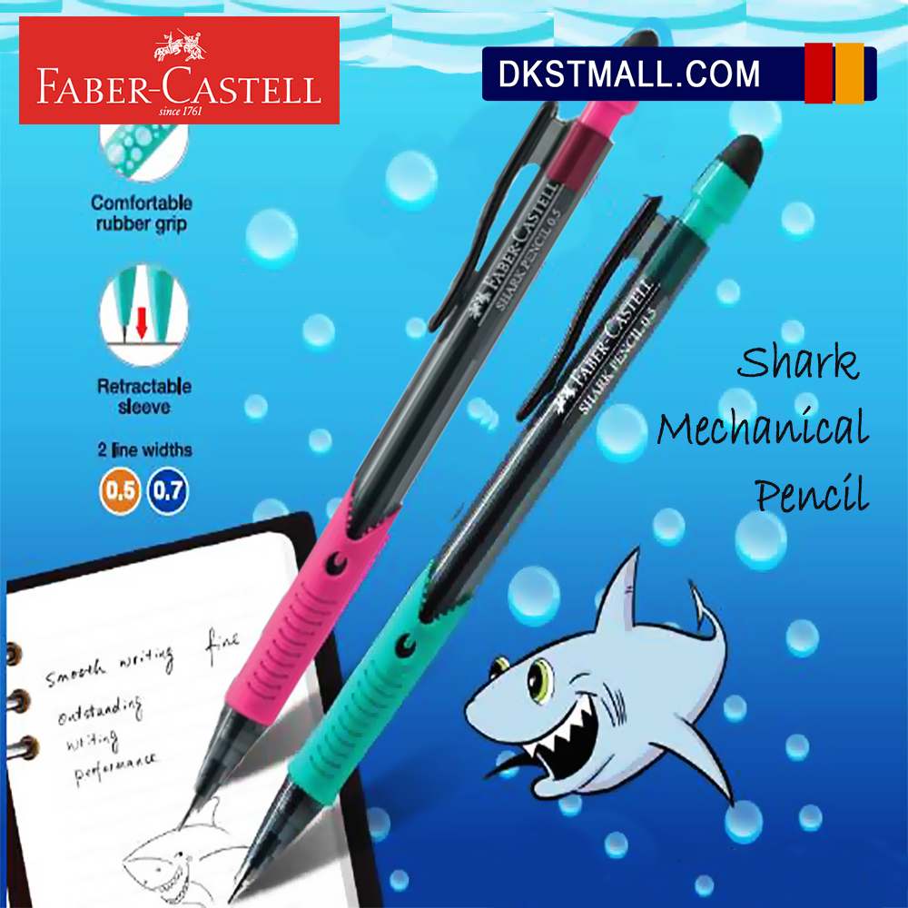 Faber Castell Shark Mechanical Pencil Mm Shopee Malaysia