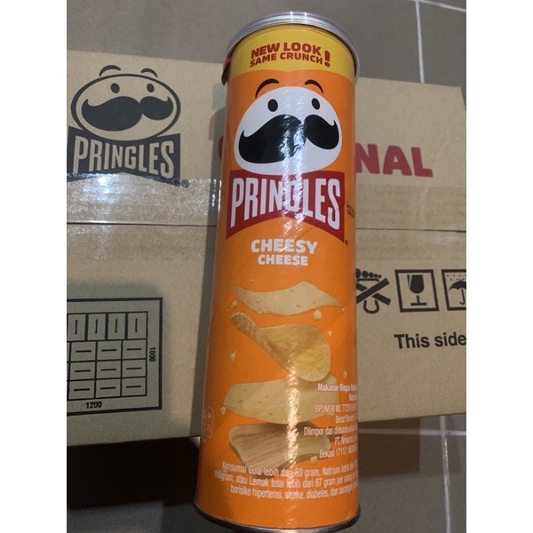 Pringles ORIGINAL CHEESE BBQ SOUR CREAM HOT SPICY SALT SEAWEED 107 GR