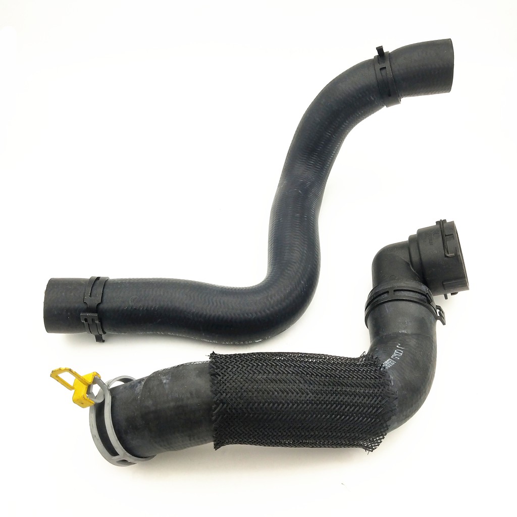 2Pcs Set Original Engine Coolant Inlet Hose And Outlet Hose Pipes Fit