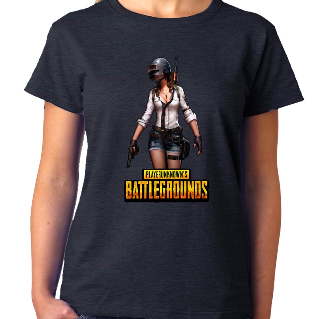 Pubg Tshirt Baju Pubg Team Skydive Woman Gamer Tshirt Cotton Long