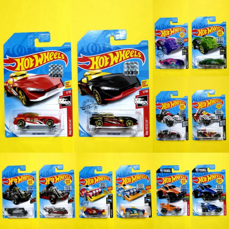 HOT WHEELS FACTORY SEALED BASIC CAR MAINLINE VARIATIONS SET Shopee