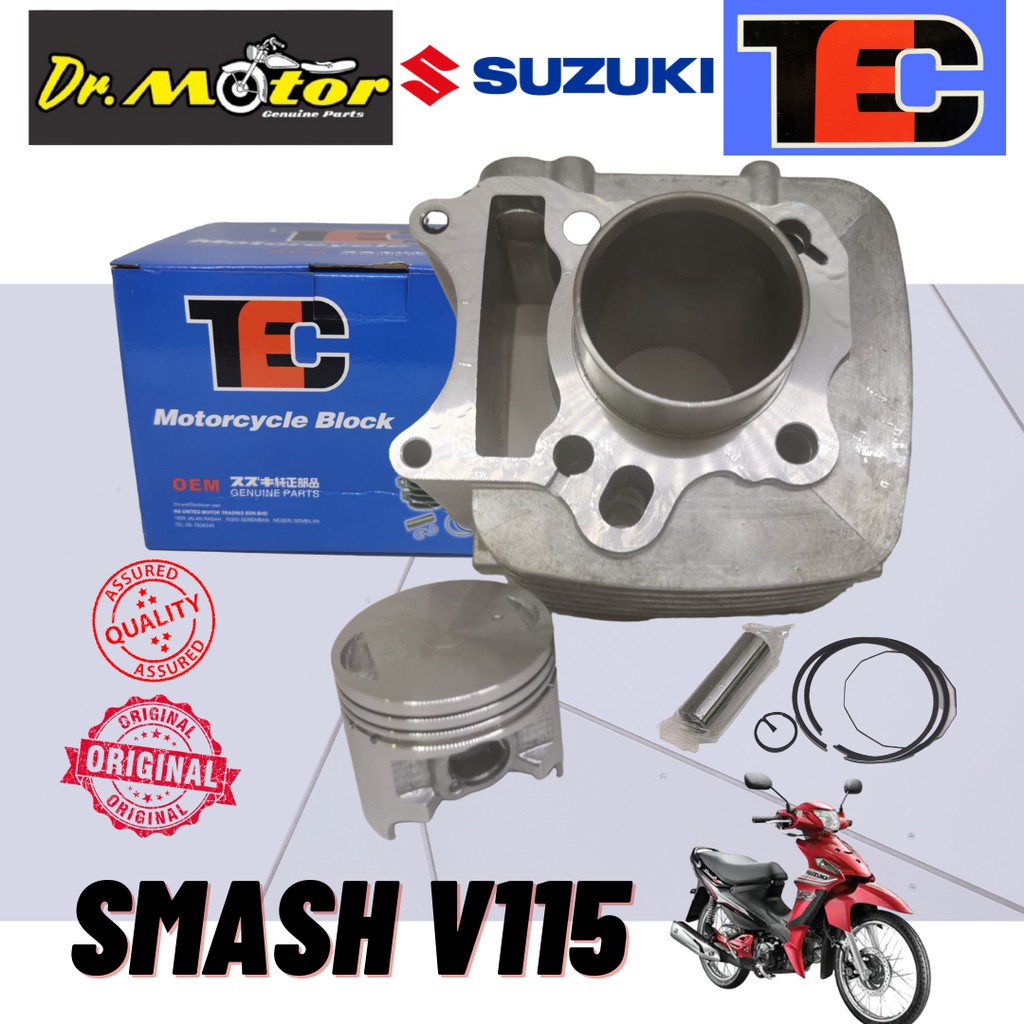 SUZUKI SMASH V115 SMASH115 Block Complete Set Block Piston Ring