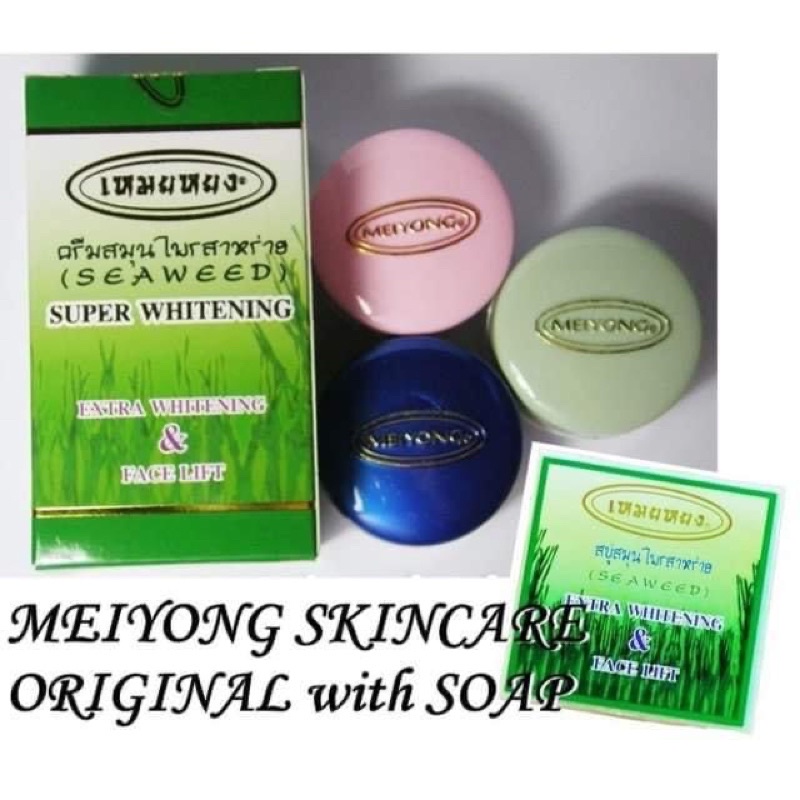 Meyyong Skincare Original Soap Meyyong Natural Algae Skin Super Extra