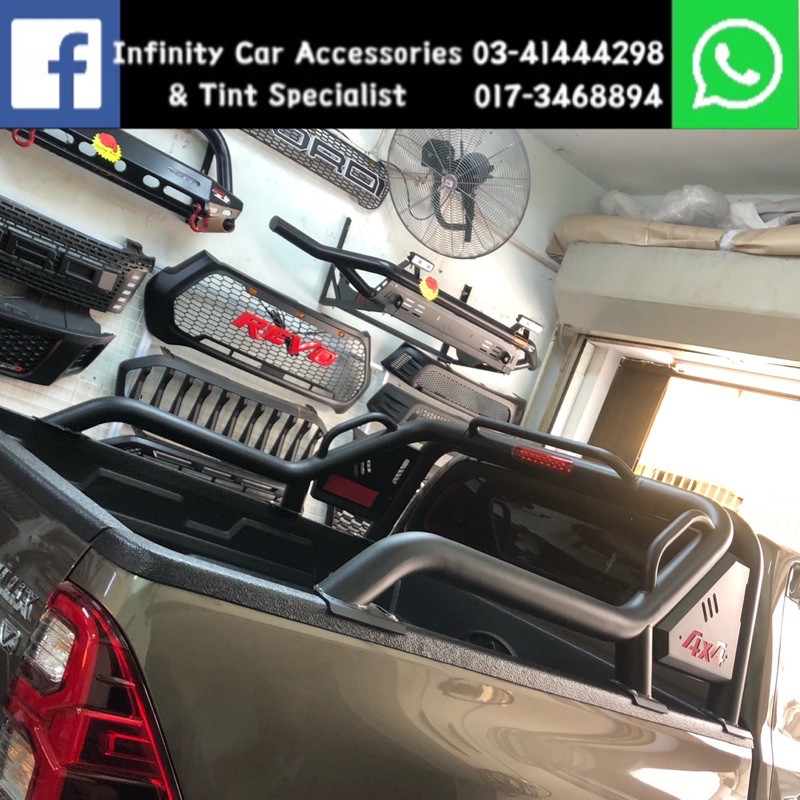 Toyota Hilux Vigo Revo Rogue Rocco Sport Bar Roll Bar Sportbar Rollbar