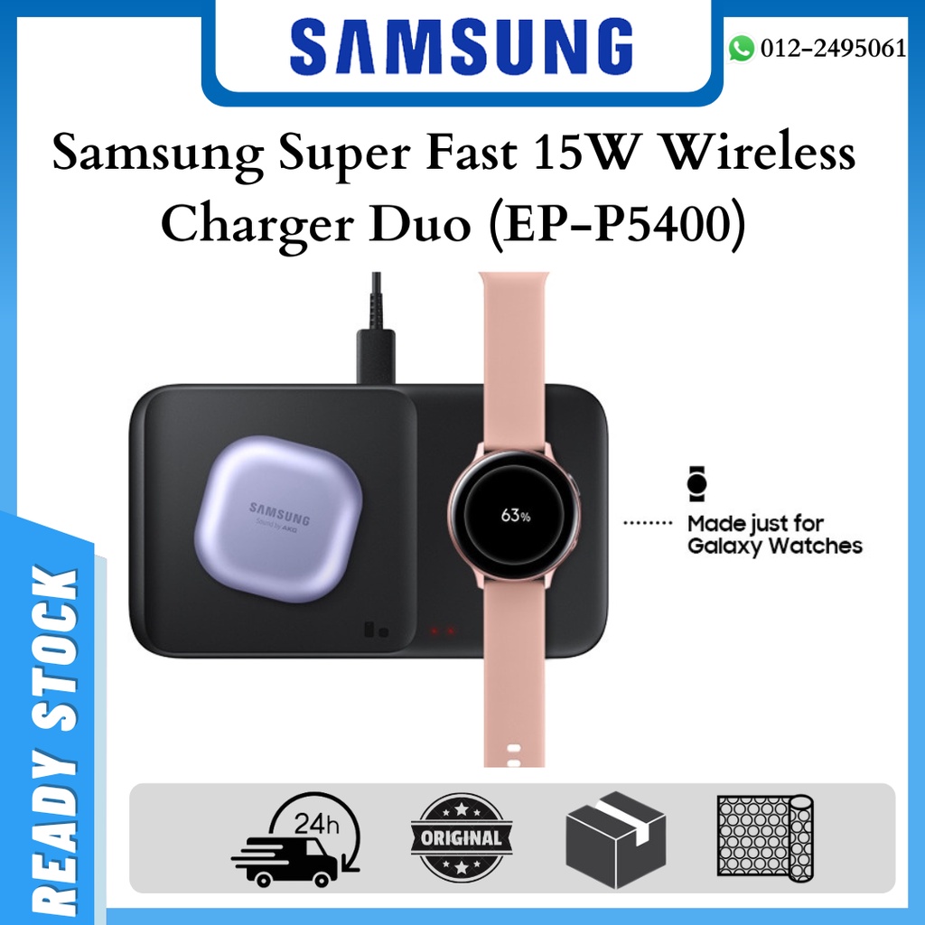 Sme Samsung Super Fast W Wireless Charger Duo Ep P With