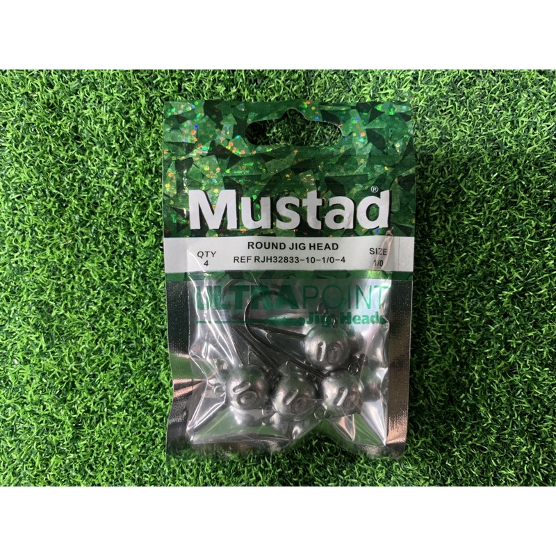 Mustad Ultra Point Round Jighead Fishing Hook Ref Rjh Shopee