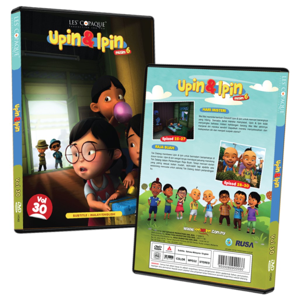 Upin Ipin DVD Vol 30 Shopee Malaysia