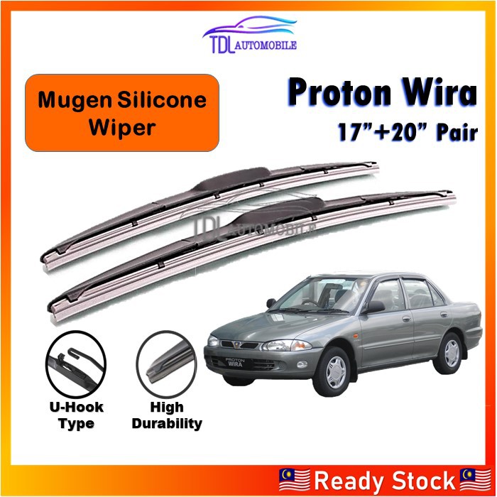 Proton Wira S Boneless Hybrid Suma Mugen Silicone Wiper