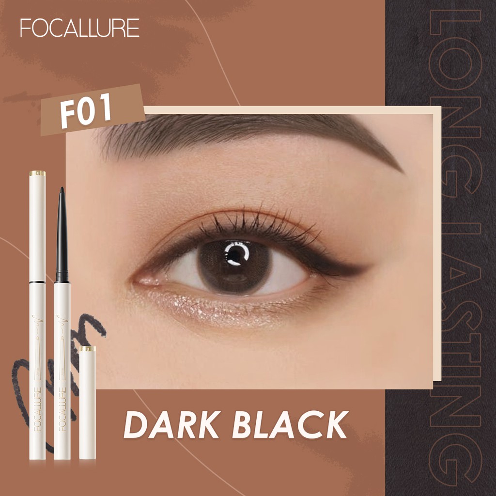 Focallure Confidencehalo Waterproof Ultra Slim Eyeliner Gel Pencil