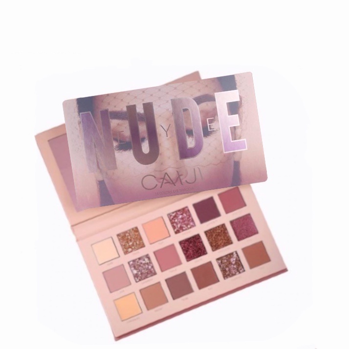 The Nude 18 Color Eyeshadow Palette Shopee Malaysia