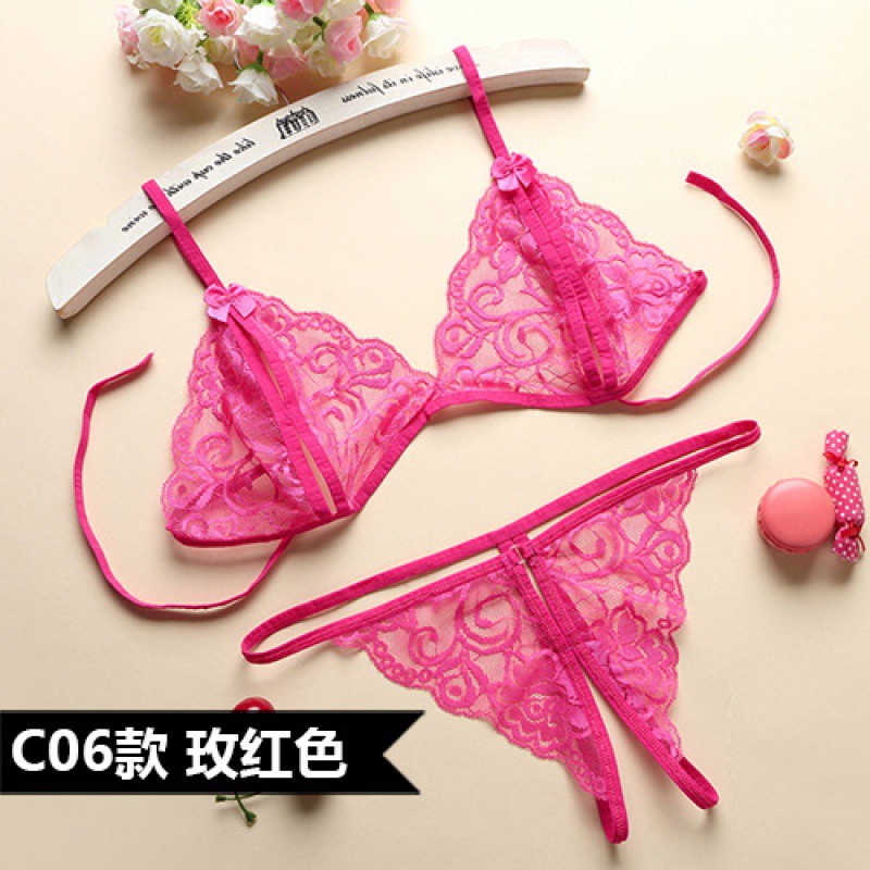 READY STOCK Softening Sexy Lingerie Female See Through Transparent Bra