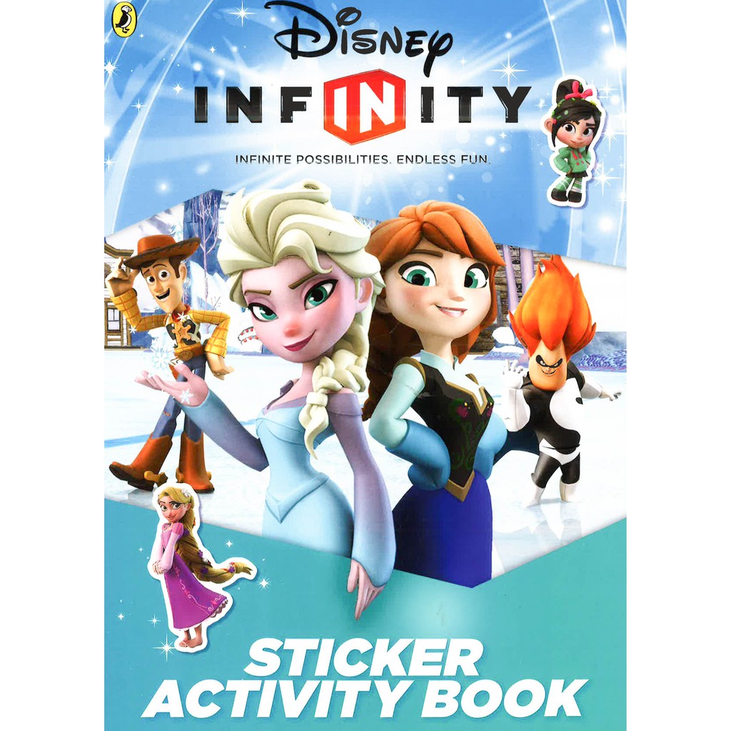 BBW Disney Infinity Sticker Activity Book ISBN