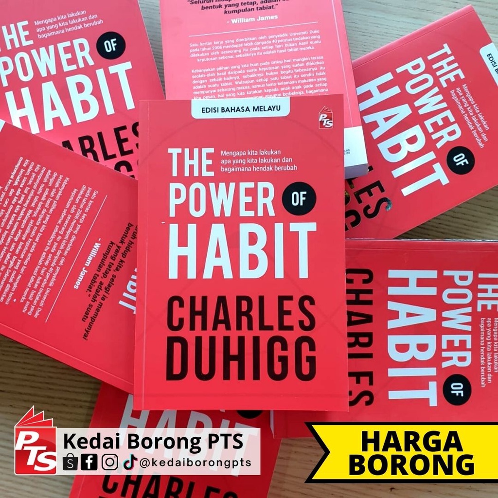 Readystock Harga Borong The Power Of Habit Edisi Bahasa Melayu