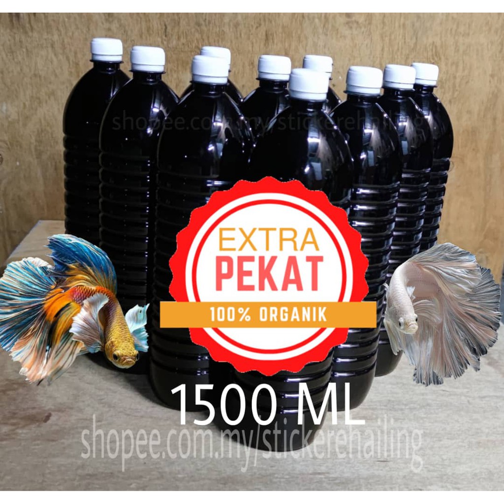 EKSTRAK JUS PATI DAUN KETAPANG BLACK WATER EXTRA PEKAT UNTUK AKUARIUM