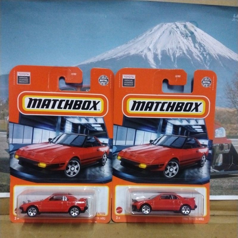 Matchbox 1984 Toyota MR2 2022 MBX Shopee Malaysia