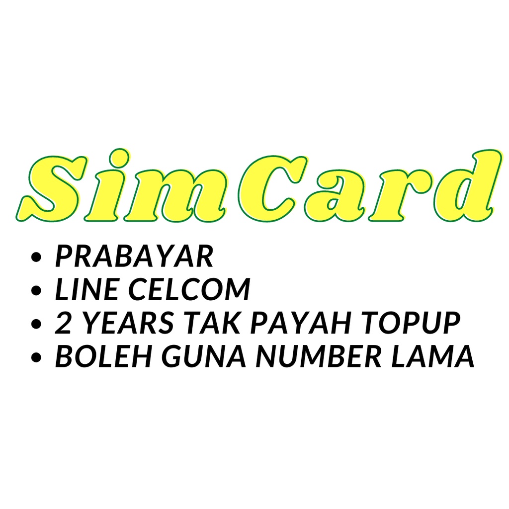 Onexox Sim Card G Prepaid Sim Kad Onexox Months Validity Period