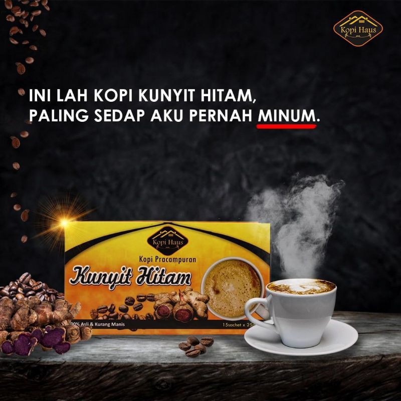 3kotak Kopi Kunyit Hitam Original Halia Shopee Malaysia