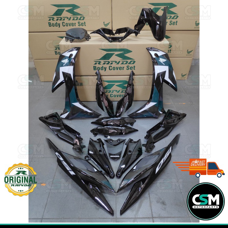 READY STOCK Coverset Bodyset Honda RSX RS X Winner X 150 Camo 8