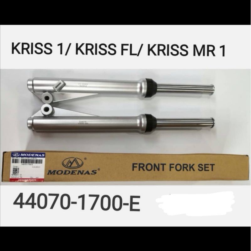 Front Fork Set Depan Modenas Kriss Fl Mr Kriss