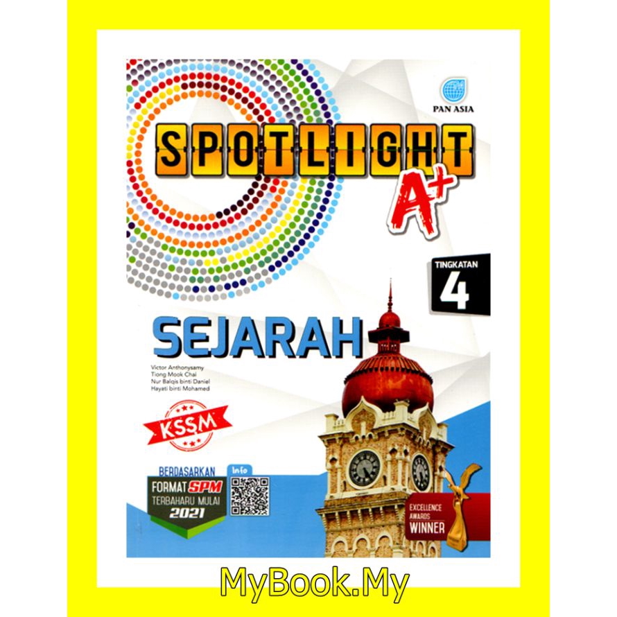 BARU MyB Buku Rujukan Nota Spotlight A Tingkatan KSSM Sejarah Pan Asia Shopee Malaysia