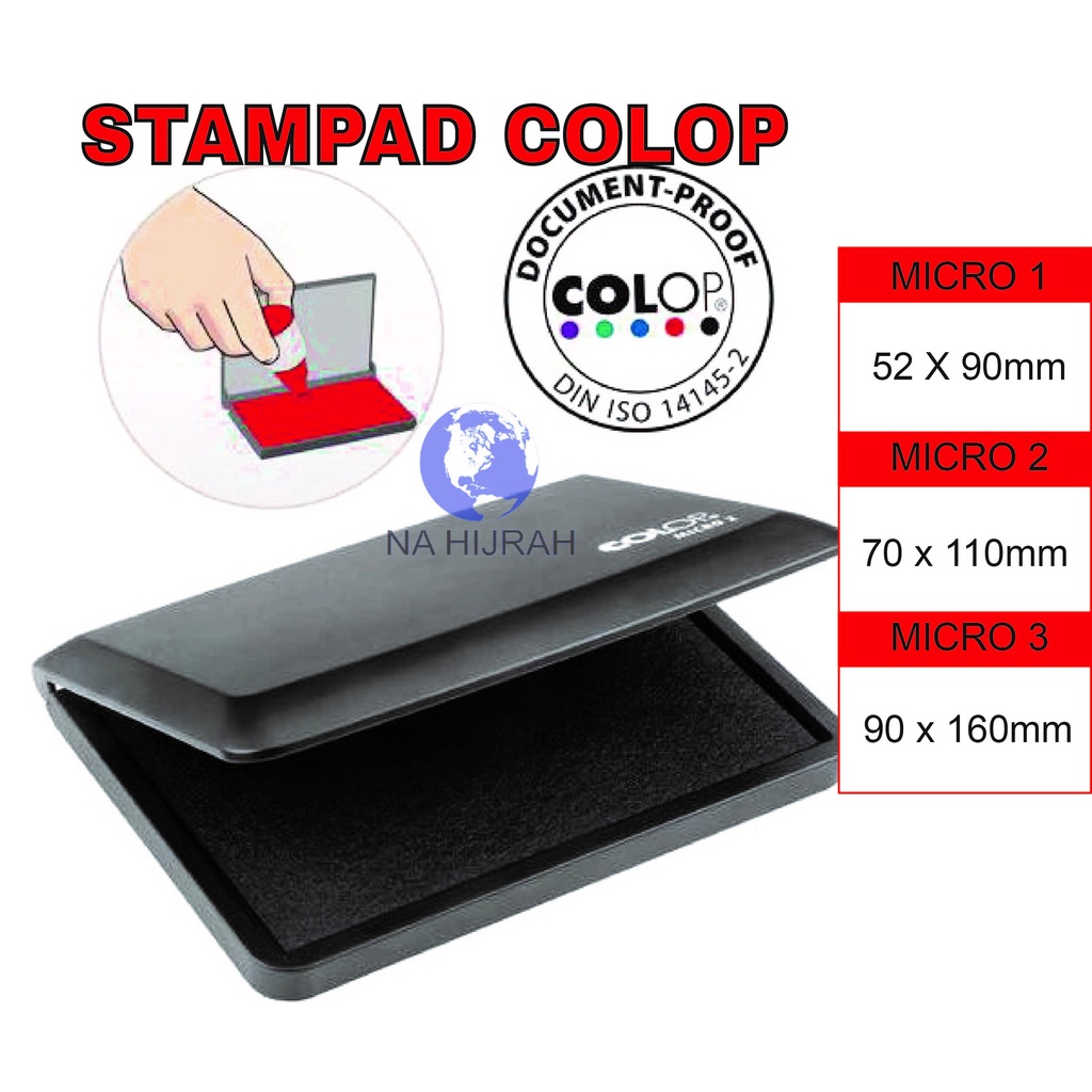 Colop Stamp Pad Micro Micro Micro Shopee Malaysia