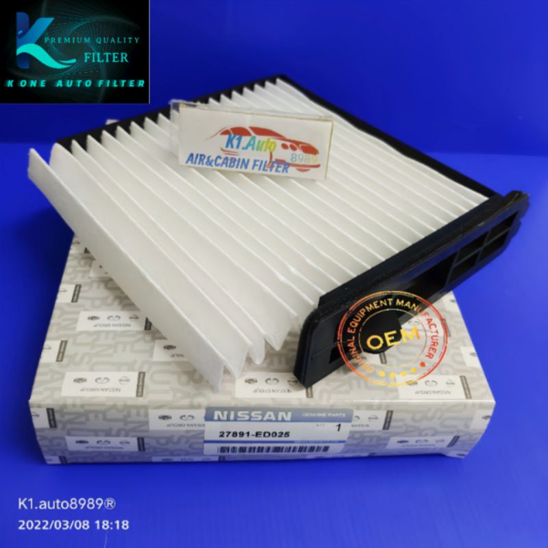 Nissan Oem Cabin Air Cond Filter Grand Livina Latio Sylphy Shopee