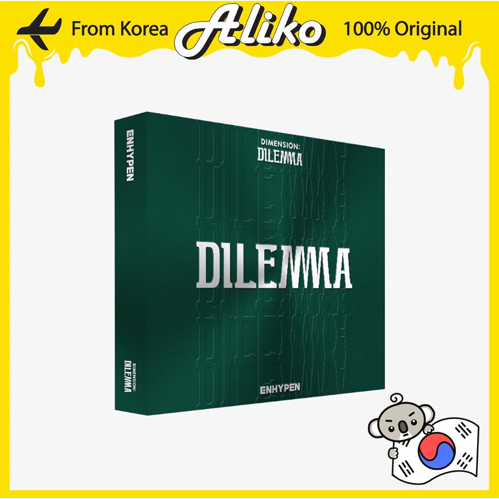 ENHYPEN Album Vol 1 DIMENSION DILEMMA ESSENTIAL VER Shopee