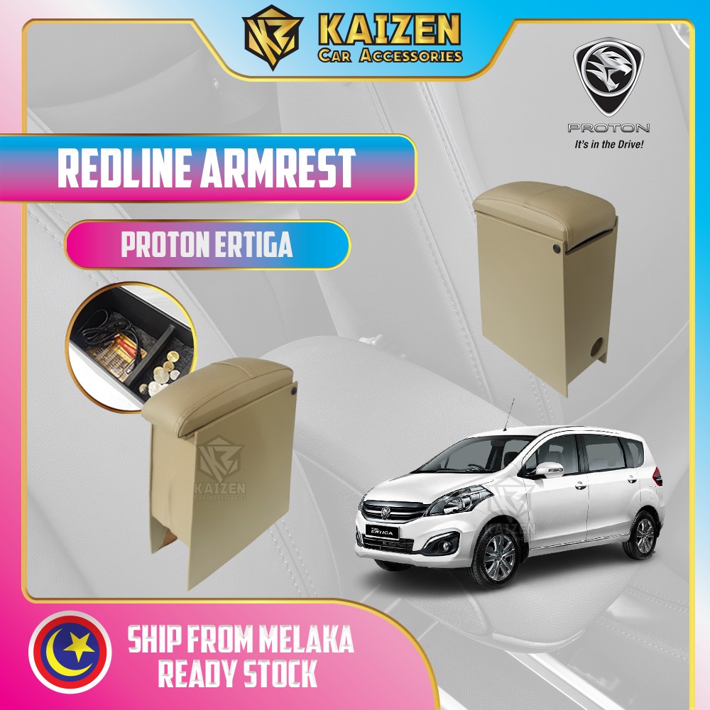 Proton Redline Armrest Console Wira Waja Persona Vvt Iriz Blm Flx Saga