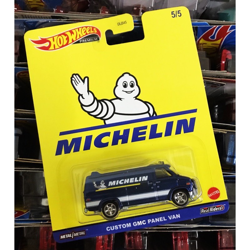 Ready Stock Hot Wheels Michelin Custom GMC Panel Van Speed Shop Pop