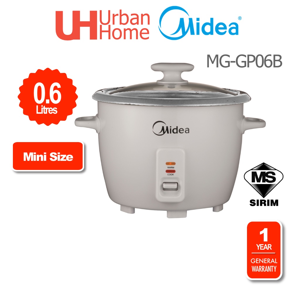 Midea Mini Compact Conventional Rice Cooker L Mg Gp B Shopee