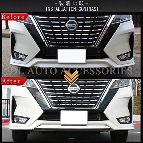 Nissan Serena C27 Facelift Front Bumper Chrome Shopee Malaysia