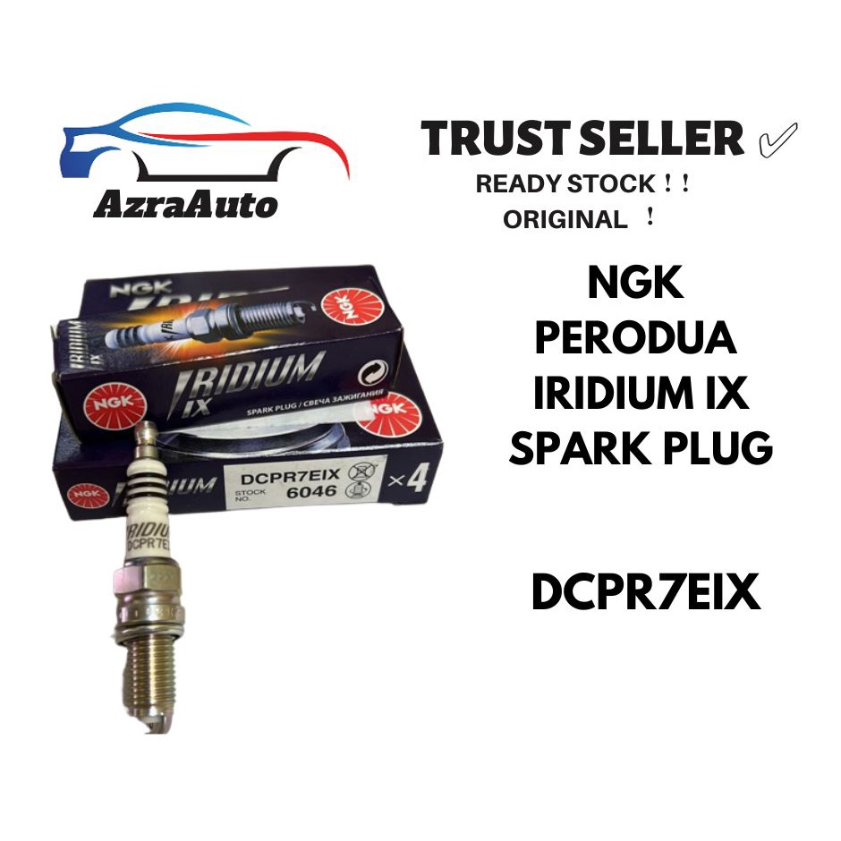 Ngk Perodua Iridium Ix Spark Plug Dcpr Eix Sesuai Untuk Perodua Myvi