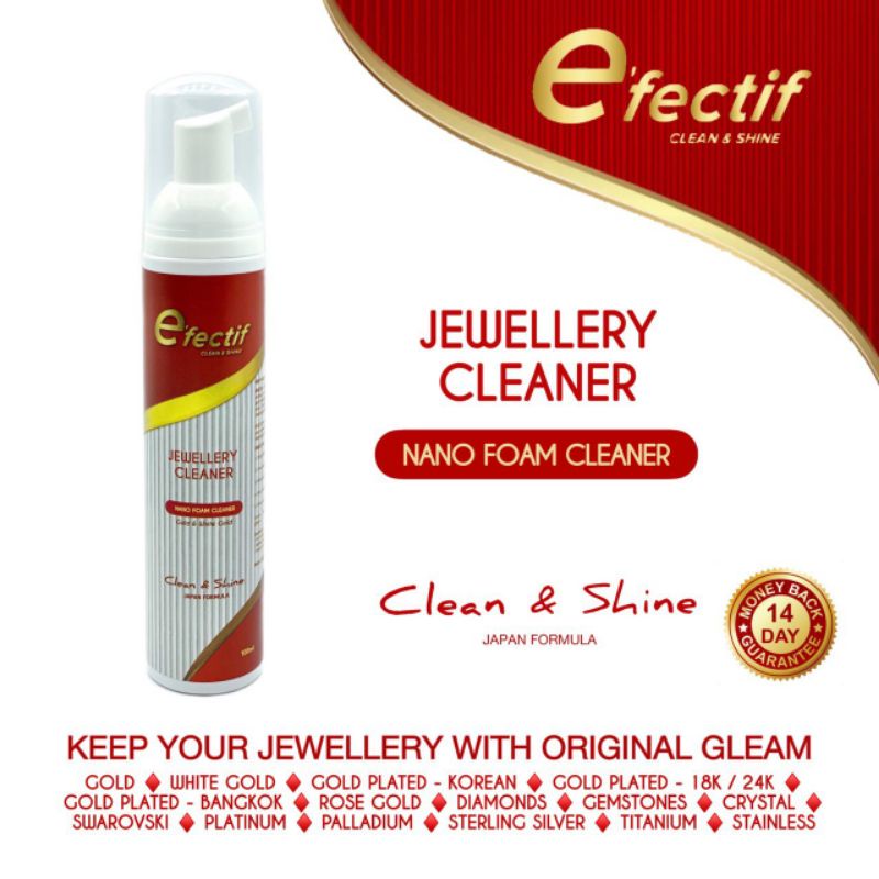 Efectif Jewellery Cleaner Pencuci Barang Kemas Pencuci Emas