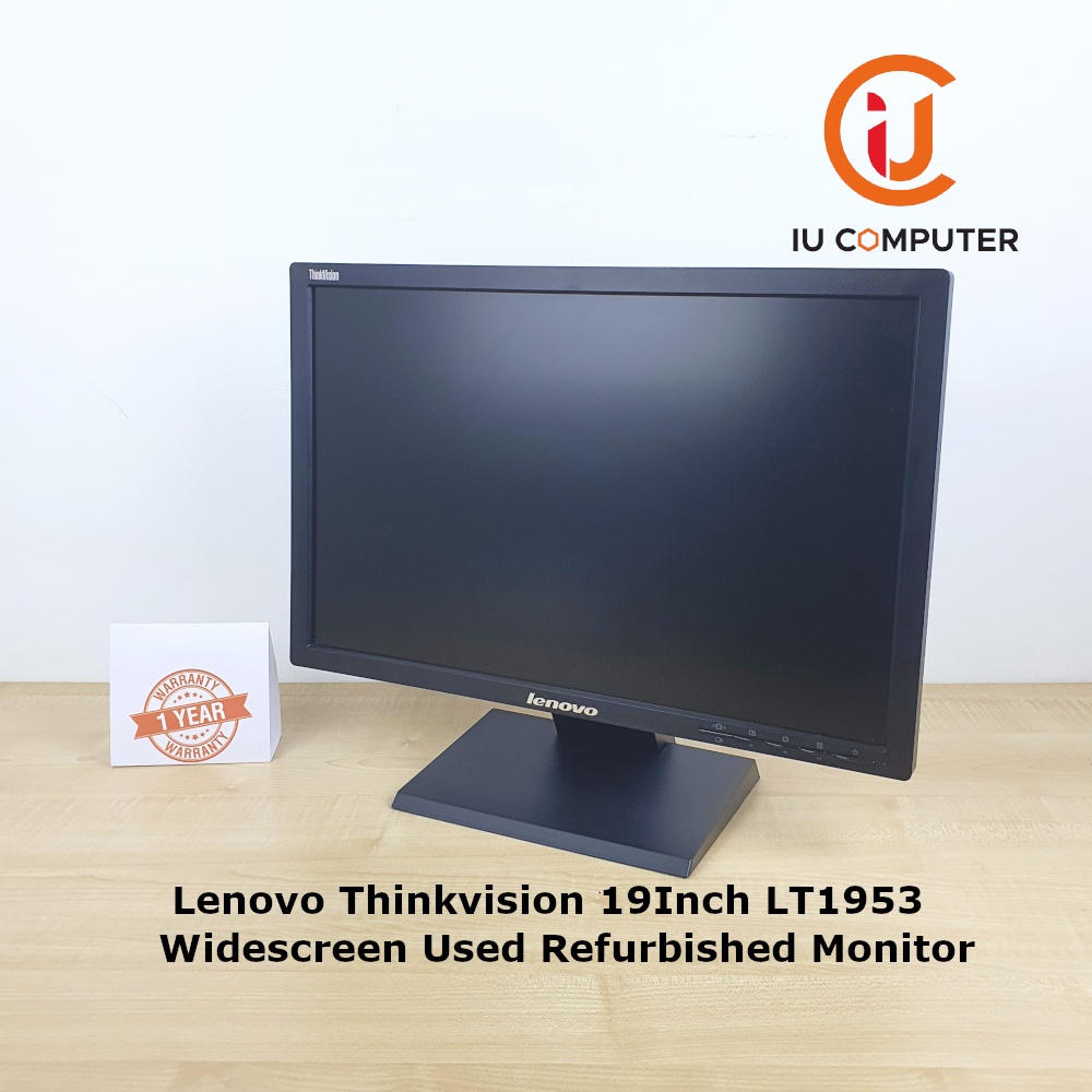 Lenovo Thinkvision Inch Lt Widescreen Led Backlit Lcd Used