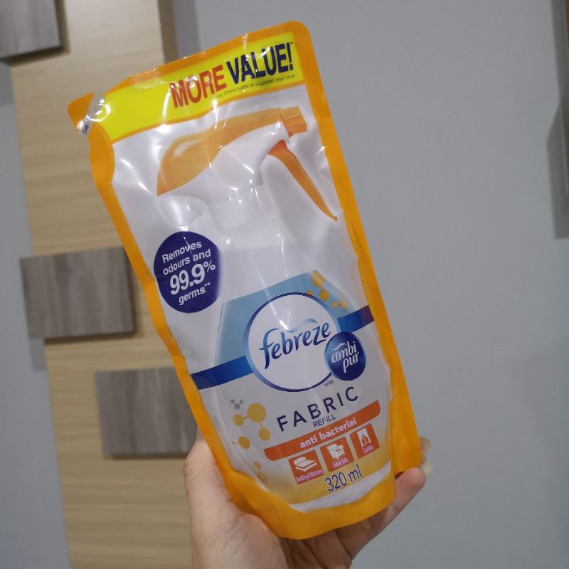 Febreze Fabric Refresher Extra Strength Refill 320ml Shopee Malaysia