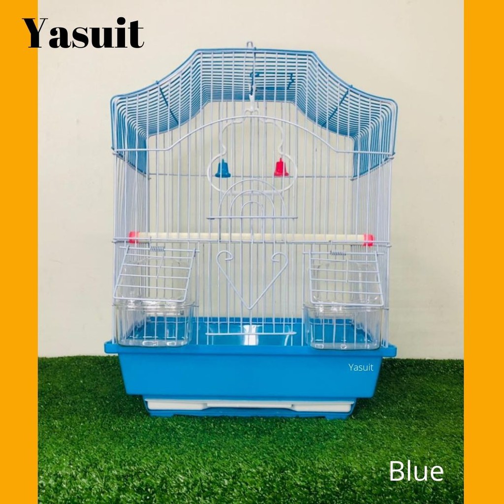 Sangkar Burung Bird Cage Sugar Glider Cage Travel White Metal Easy