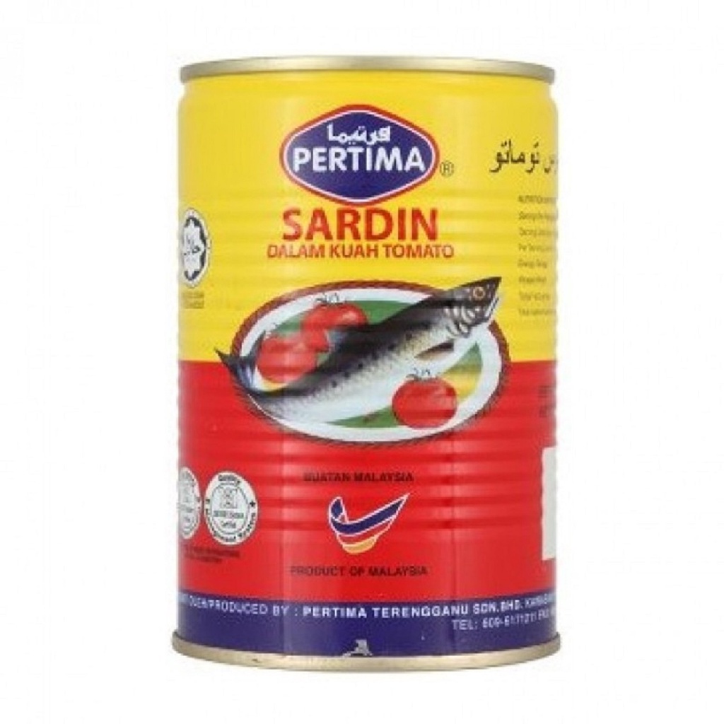 Pertima Sardine In Tomato Sauce 425g Shopee Malaysia