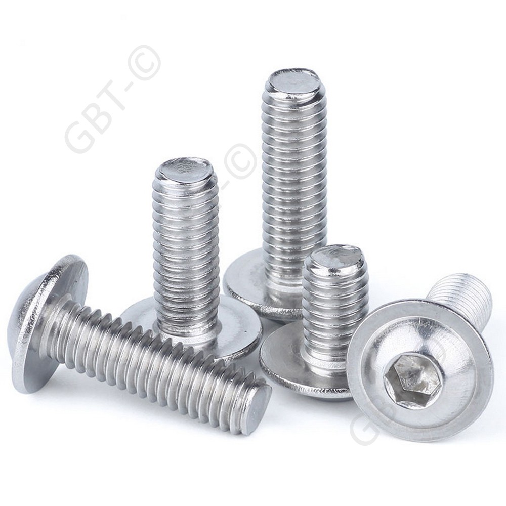 M M Flanged Socket Button Head Screws Allen Bolt Key A