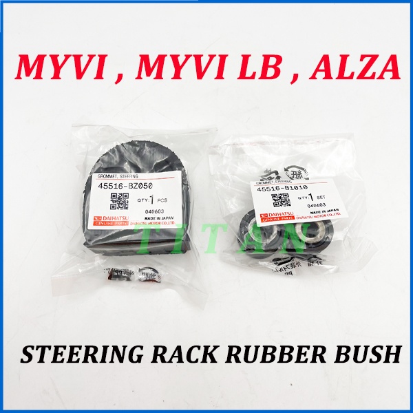 Daihatsu Steering Rack Rubber Cushion Bush Perodua Myvi Myvi Lagibest