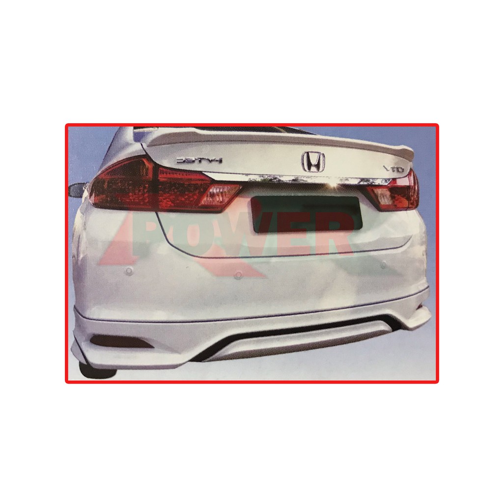 Honda City Gm Th Gen Mdl Rear Back Skirt Skirting Bumper Lower