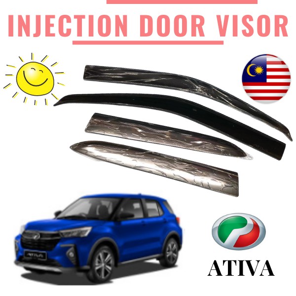 Perodua Ativa Injection Door Visor Air Press Sun Protection Visor