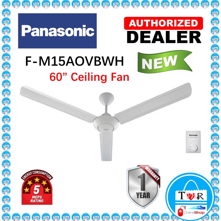 Khind CF618B Ceiling Fan 60 Black Colour Kipas Ceiling KDK K15VO PBR