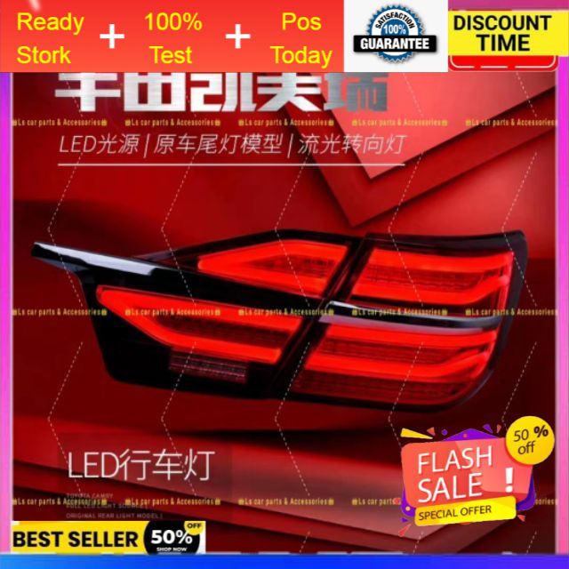 Toyota Camry Up Taillamp Led Light Bar Tail Brake Lamp Drl Turn Running