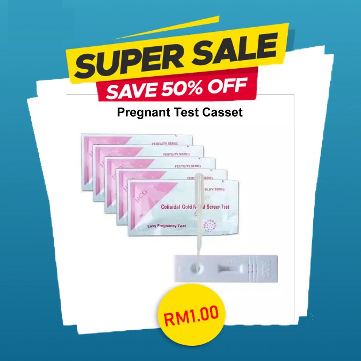 Unit Hcg Pregnancy Test Kit Cassette Pen Colloidal Gold Rapid Screen