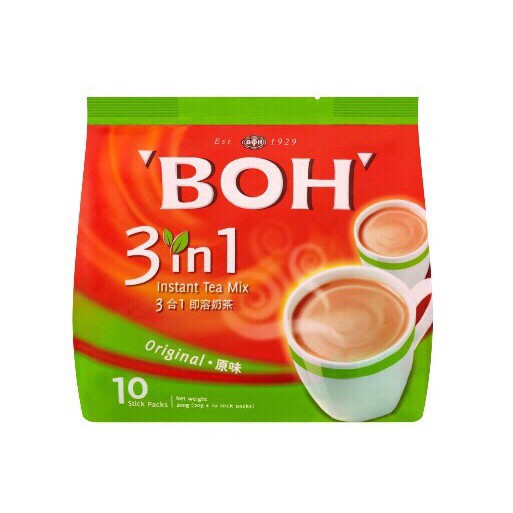 Boh Original 3 In 1 Instant Milk Tea Tea Mix 600g 30 S X 20g 200g