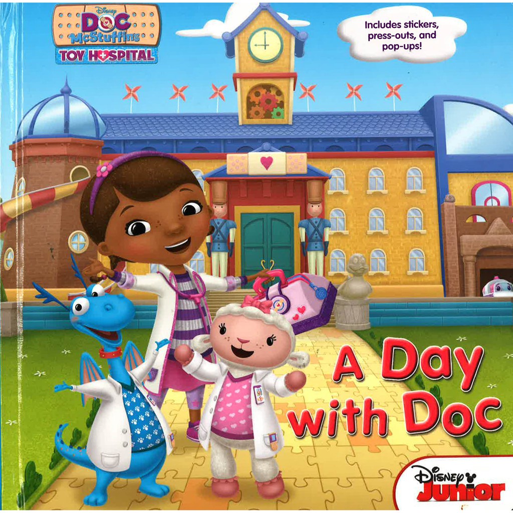 BBW Doc Mcstuffins A Day With Doc ISBN Shopee Malaysia