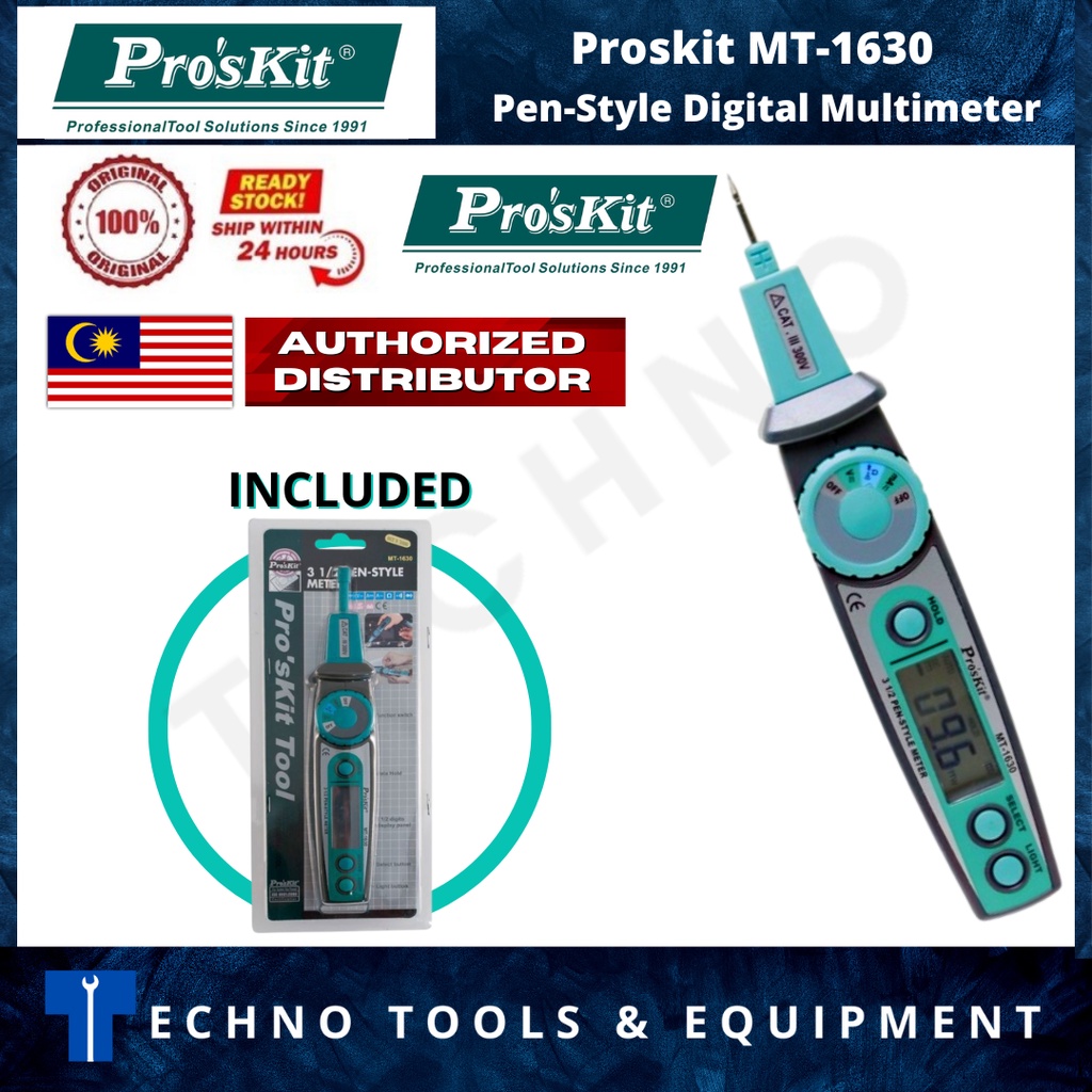 Pro Skit Mt Pen Style Digital Multimeter New Ori Pro Skit