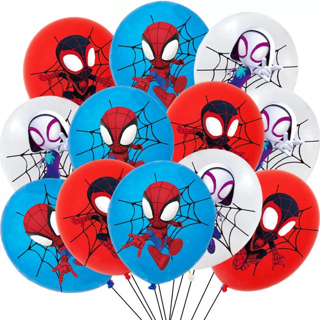 Spidey And His Friends Party Decors Balloon Arch Garland Set Latex