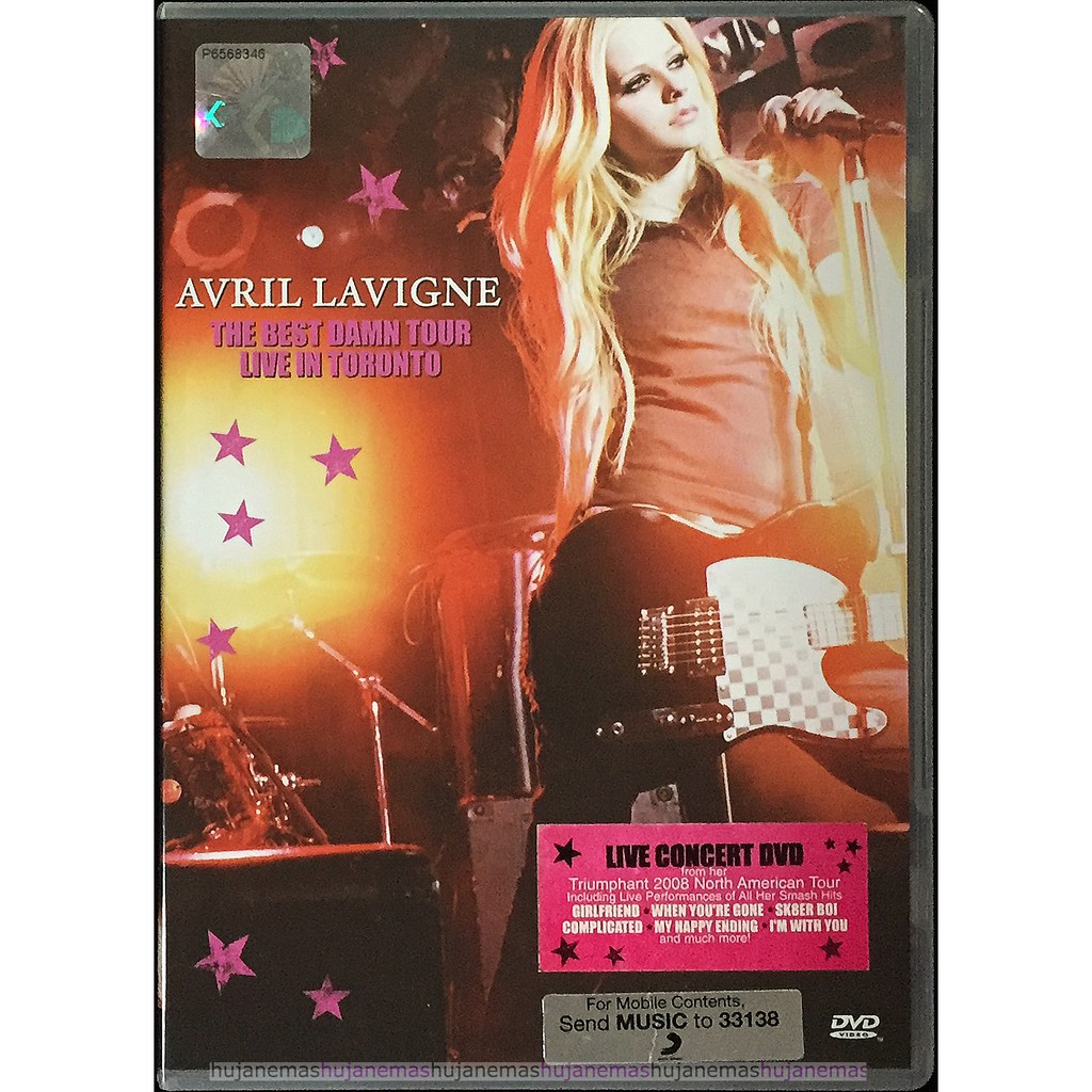 Avril Lavigne The Best Damn Tour Live In Toronto Sony Music